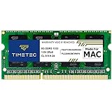 Timetec 8 GB kompatibel für Apple DDR3 1333 MHz PC3-10600 CL9 für Mac Book Pro (Anfang/Ende 2011), iMac (Mitte 2010, Mitte/Ende 2011), Mac Mini 2011 MAC-RAM-Upgrade