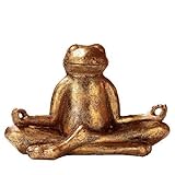 pajoma Yoga Frosch Mantra, L 29,5 x B 14,5 x H 20,5 cm