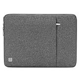 NIDOO 10.1 Zoll Wasserdichtem Laptop Sleeve Case Notebook Schutzhülle Tasche Schutzabdeckung für 9.7' Samsung Galaxy Tab S3 / 10' Lenovo Tab 4 Plus / 10.5' 11' iPad Pro Tablet, Grau