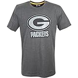 GREEN BAY PACKERS - NEW ERA TEE / T-SHIRT - NFL TWO TONE - GRAPHITE, Gray, L