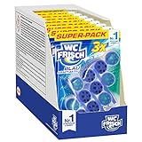 WC Frisch Blau Kraft-Aktiv OzeanFrische, WC-Reiniger und Farbspüler, 9er Pack (9 x 3 Stück)