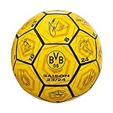 Borussia Dortmund Unisex Jugend BVB Unterschriftenball 2023/24 Fußball, Gelb, 5
