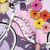 Wandtattoo Loft Fahrradaufkleber 35 STK. Gerbara Blüten Blumen Fahrrad Sticker Fahrraddesign Kinderfahrrad