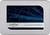 Crucial MX500 1TB CT1000MX500SSD1-bis zu 560 MB/s (3D NAND, SATA, 2,5 Zoll, Internes SSD), Silber
