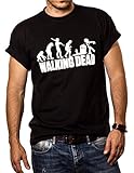 Walking Dead T-Shirt für Herren Zombie Evolution XXXL
