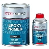 Troton 1,1kg Epoxy Grundierung 10:1 2K Primer Füller Epoxidharz Epoxyd + Härter