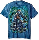 The Mountain Herren Gorilla Jungle T-Shirt, blau, 5X-Groß