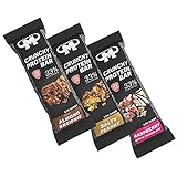Mammut Nutrition Crunchy Protein Bar - MIX BOX - Almond Brownie, Salty Peanut & Rasberry White Chocolate, 540 g