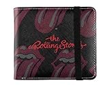 Rolling Stones The Brieftasche Classic Tongue Band Logo repeat Nue offiziell
