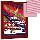 Wohnkult 18 g Textilfarbe Lazur Stofffarbe Färben Nachfärben 15 Auswahl (Rosa)