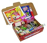 CAPTAIN PLAY | Retro Süßigkeiten Box | 10 verschiedene Nostalgie-Süßigkeiten aus unserer Kindheit