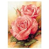 amazingdeal365 Blooming Roses 5D Diamant DIY Malerei Home Decor