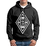 KUATA Men Borussia MÖNchengladbach Logo Custom Causal 100% Cotton Hoodie