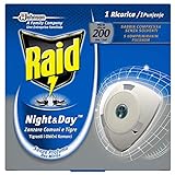 Raid Night & Day Nachfüllpackung – elektrischer Mückenschutz – 1 Nachfüllpack