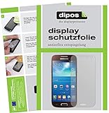 dipos I 2X Schutzfolie matt kompatibel mit Samsung Galaxy S4 Mini Folie Displayschutzfolie