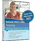 Outlook 2021 & 365 Training - In 8 Stunden Outlook sicher anwenden | Lernen Sie Schritt für Schritt die Grundlagen von Outlook 2021 bzw. Outlook 365| Online-Kurs + DVD von Lessino [1 Nutzer-Lizenz]