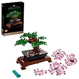 LEGO 10281 Icons Bonsai Baum, Kunstpflanzen-Set zum Basteln für Erwachsene, Zimmerdeko, Geschenkidee, Botanik-Kollektion, Home Deko