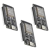 ESP32 mit CH340 Entwicklungsplatine Binghe 3 Stück ESP32 ESP-32S ESP32-WROOM-32D Modul 2.4 GHz WiFi + Bluetooth 2-in-1 geringer Stromverbrauch Typ-C Stecker Kompatib