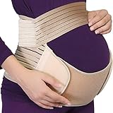PINPOXE Schwangerschaftsgürtel, Schwangerschaft Stützgürtel, Schwangerschaftsgurt verstellbar, Schwangerschaftsband, Schwangerschaftsbandage, Schwangerschaft Bauchgurt Stützt Taille Rücken und Bauch