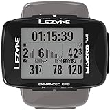 Lezyne Macro Plus GPS-Zähler für Fahrrad-/MTB, Unisex, Erwachsene, Schwarz, Einheitsgröße