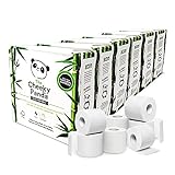 The Cheeky Panda Bambus Toilettenpapier | Großpackung mit 24 Rollen (6 Packungen à 4 Rollen, 3-lagig, 200 Blatt) | hypoallergen, plastikfrei, umweltfreundlich, super weich, stark & nachhaltig