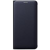 Samsung Flip Wallet Schutzhülle (geeignet für Galaxy S6 Edge Plus) schwarz