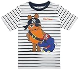 Die Sendung mit der Maus Kids - Maus - Elefant - Pirat Unisex T-Shirt weiß/dunkelblau 98