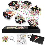 Explosionsbox,Mystery Box,Überraschung Box,Weihnachten Geschenke Wow-Effekt für Freundin Mann Kollegen Kinder,Hochzeit Geldgeschenk,Couple Geschenke,Geburtstagskarte Pop Up,DIY Foto-Album Geschenk