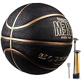 Senston Basketball Größe 7 Basketbälle Arena Training Erwachsene Anfänger Gummibasketball