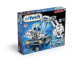 Eitech 00011 - Metallbaukasten - Minibagger / Kran Set, 320-teilig
