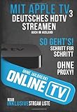 Online TV - mit Apple TV 3 Deutsches HDTV Streamen ohne Jailbreak! by Gordon Delfino (2012-12-29)