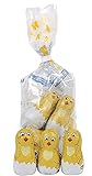 Klett Schokolade Küken im Beutel – niedliche Küken aus Vollmilchschokolade – Schokoladenfiguren Küken – schokoladiges Geschenk zu Ostern, 100g