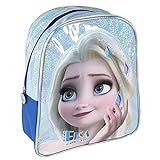 Cerdá - Frozen II Glänzender Rucksack Kinder | Die Eiskönigin Schulrucksack für Kinder - Offizielle Disney Lizenz
