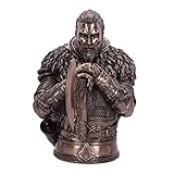 Nemesis Now Offiziell lizenzierte Assassin's Creed Valhalla Eivor Brust, Bronze, 31 cm