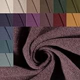 Walkloden Meterware uni meliert - Walkstoff, Mantelstoff, Trachtenstoff, Wollwalk, Loden, Wollstoff, 100% Schurwolle/Wolle * ab 50 x 140cm, Farbe: 014