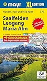 Mayr Wanderkarte Saalfelden - Leogang - Maria Alm XL 1:25.000: Wander-, Rad- und Mountainbikekarte, extra grossdruck, reiß- und wetterfest
