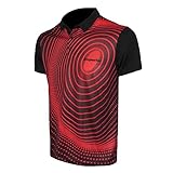 Imperial Shirt F-7 (rot - XL) | - Funktionsfaser Tischtennis Shirt | Tischtennis Trikot | Tischtennis Hemd | TT-Spezial - Schütt Tischtennis