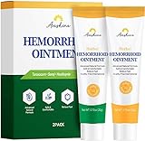 Avashine Chinese Herbal Hemorrhoid Cream Piles Treatment Ointment & Fissure Gel, Shrinks Piles Relieves Pain Multi-Symptom Itching, Bleeding, Swelling, Burning Discomfort 2 Tubes