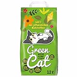 Green Cat 6x12 =72 Liter GreenCat ÖKO-Plus NATURSTREU S KATZENSTREU - Best STREU CornCat