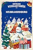 Holzschild 18x12 cm Weihnachtsgrüße aus NEUBRANDENBURG Wand Deko Bar Kneipe Sammler Geschenk
