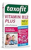 taxofit® Vitamin B12 Plus 40 Mini-Tabletten für Energie und geistige Leistung