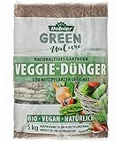 Dehner Bio Green Nature Veggie-Dünger, Gemüsedünger, 5 kg, für ca. 50 qm