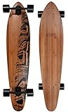 JUCKER HAWAII Longboard Skateboard Makaha SE Allround - Cruiser Longboard mit einzigartigem Bambus Deck