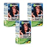 3 x Garnier Nutrisse Farbsensation dauerhafte Haarfarbe 3.10 Blauschw