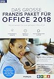 FRANZIS Das große FRANZIS Paket für Office 2018|Office-Vorlagen|keine Einschränkung|zeitlich unbegrenzt|Windows 10/8.18/7 Microsoft® Word/Excel®/PowerPoint®/Outlook® 2007/2010/2013/365|Disc|Disc