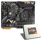 AMD Ryzen 7 3700X / ASUS TUF B450-PLUS Gaming Mainboard Bundle | CSL PC Aufrüstkit | AMD Ryzen 7 3700X 8X 3600 MHz, GigLAN, 7.1 Sound, USB 3.1 | Aufrüstset | PC Tuning Kit