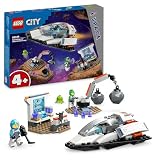 LEGO City Bergung eines Asteroiden im Weltall, Weltraum-Spielzeug mit Raumschiff, Raumstation, 2 Minifiguren und eine Alien-Figur, Geschenk für Kinder, Jungs und Mädchen ab 4 Jahren 60429