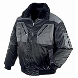teXXor Piloten Oslo Arbeitsjacke mit abnehmbaren Ärmeln, XXL, grau, 4170