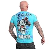 Yakuza Herren Apology T-Shirt, Blue Atoll, XL