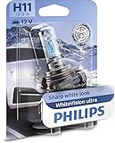 Philips WhiteVision ultra H11 Scheinwerferlampe, Einzelblister